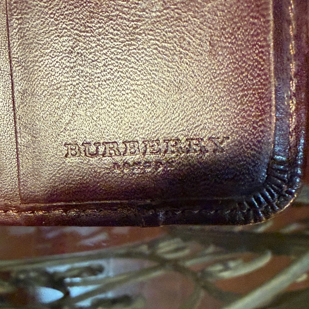 Burberry Brown NovaCheck Wallet - Picture 7 of 11